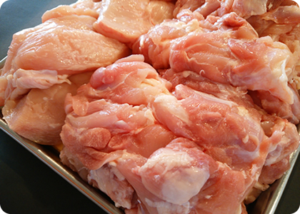 鳥末のお肉は安心・安全な国産肉です。
